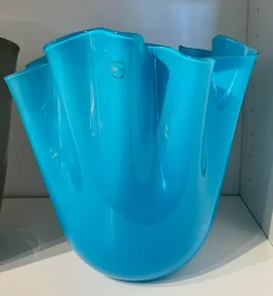 Venini Oggettistica modello fazzoletto opalino rosso di in offerta- Oggettistica