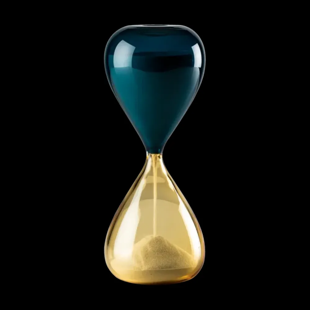 Hot Oggettistica moderna modello clessidra acquamare talpa 420.06 a prezzi ribassati Oggettistica