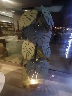 Artigianale Oggettistica Pianta monstera grande verde salvia a prezzo scontato- Oggettistica