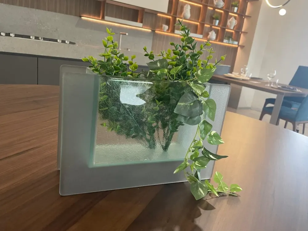 Abitare Interior Oggettistica Vaso in vetro di in Offerta Outlet - 26%- Oggettistica