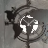 Clearance Orologio planisfero grande in stile moderno a prezzo ribassato Oggettistica