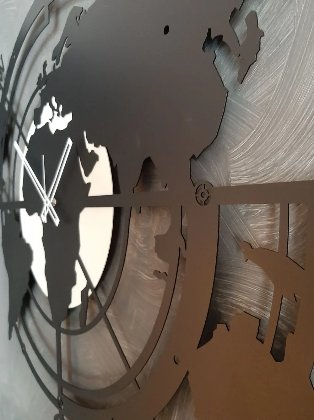 Clearance Orologio planisfero grande in stile moderno a prezzo ribassato Oggettistica