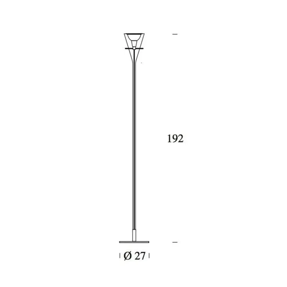 Fontana Arte Outlet: Lampada da terra Flûte a prezzo scontato!- Lampade Da Terra