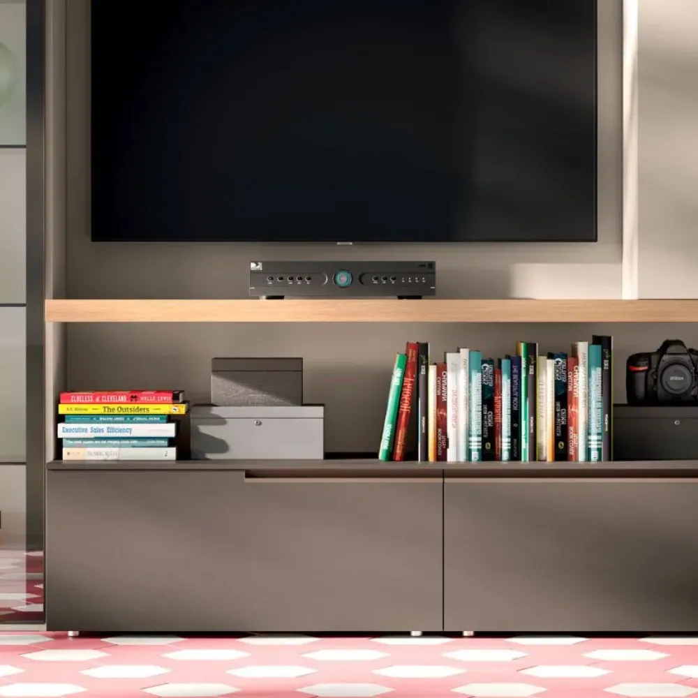 Discount Outlet: Soggiorno in laminato materico. Design unico, prezzo eccezionale! Soggiorni Completi