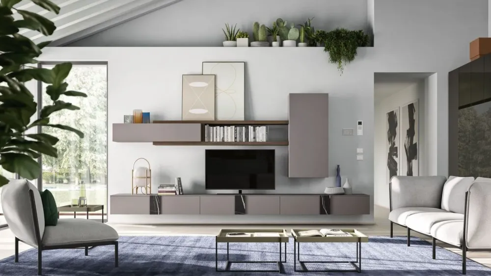 Parete attrezzata 28 di scontata del 31%^Orme