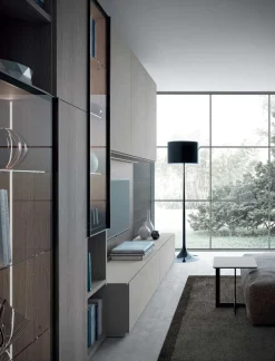 Astor Mobili Parete attrezzata 8 mood di scontata del 33%- Pareti Attrezzate