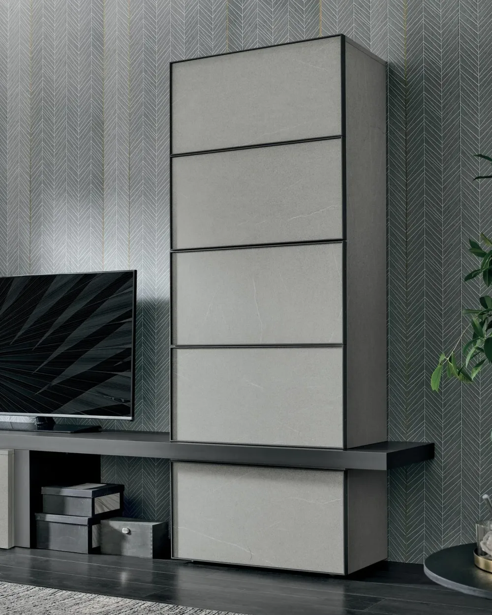 3B Salotti Parete attrezzata A126 OFFERTA OUTLET- Soggiorni Completi