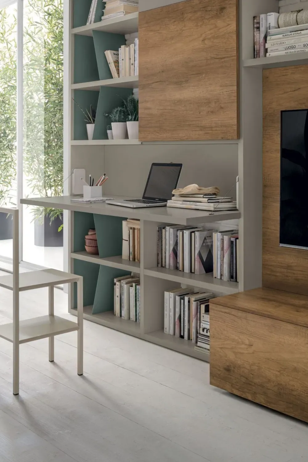 Tomasella Parete attrezzata A036 di scontata del 35%- Pareti Attrezzate