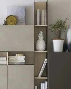 Best Parete attrezzata A107 in stile moderno a prezzo scontato Pareti Attrezzate