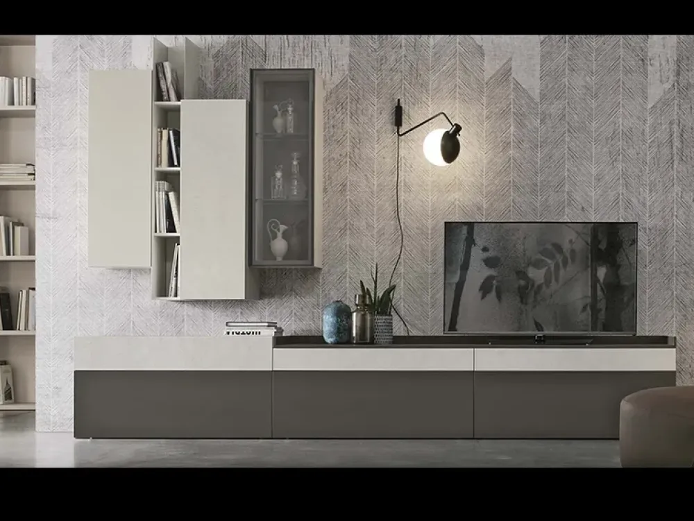 Tomasella Parete attrezzata A112 con uno sconto del 28%- Soggiorni Completi