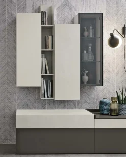 Tomasella Parete attrezzata A112 con uno sconto del 28%- Soggiorni Completi