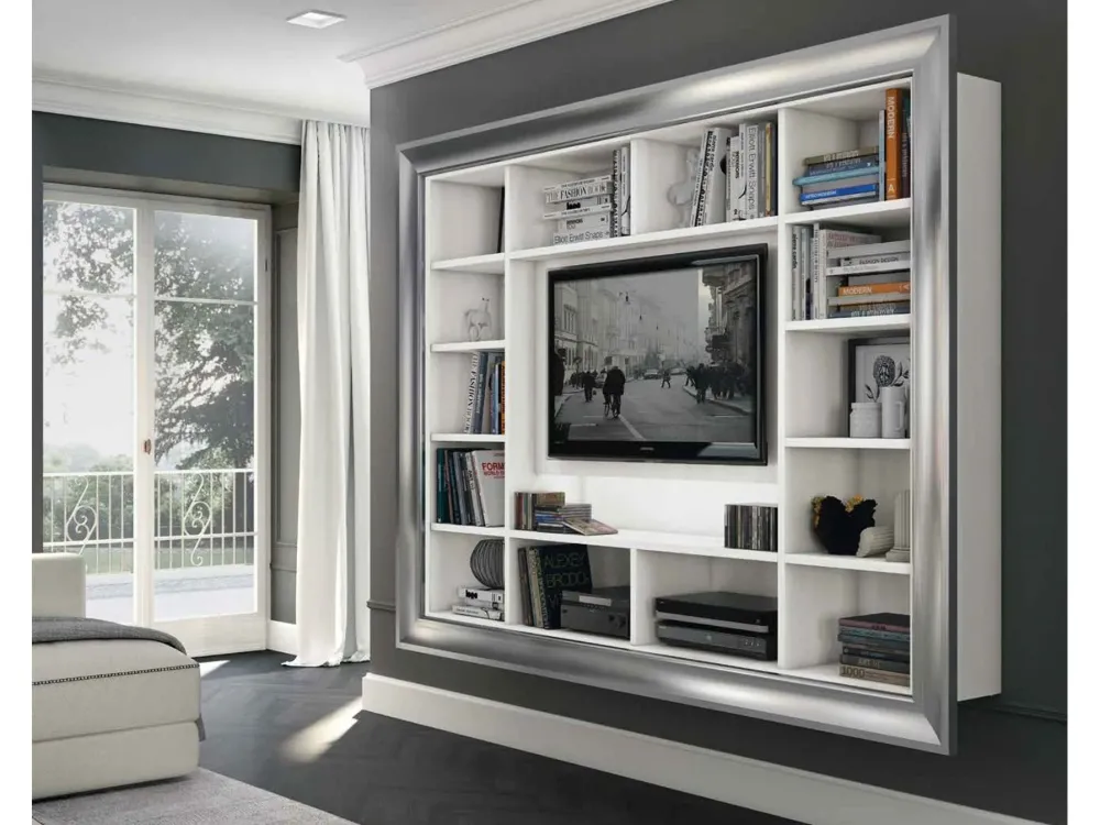 Discount Parete attrezzata Arcadia di scontata del 50% Pareti Attrezzate