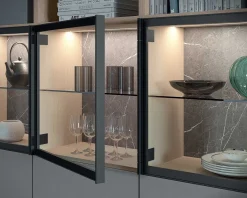 Parete attrezzata Astor 1 in stile design a prezzo ribassato^Astor Mobili Hot