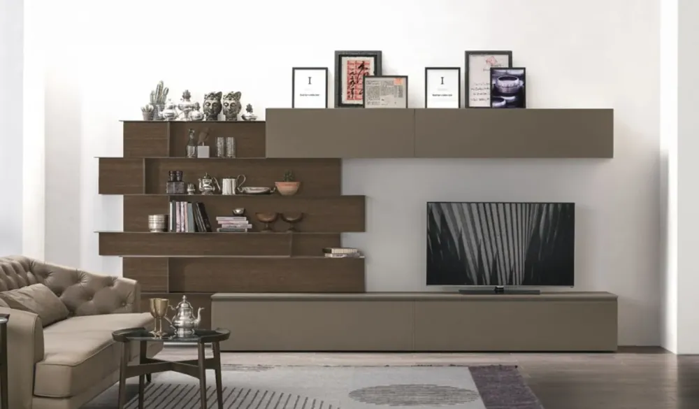 Tomasella Parete attrezzata At113 del brand con un ribasso esclusivo- Pareti Attrezzate