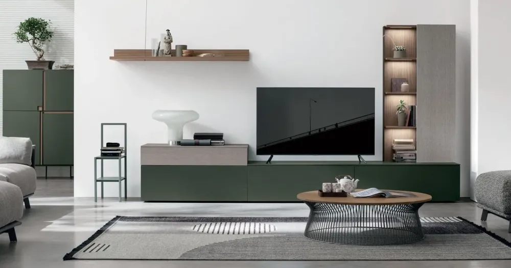 Tomasella Parete attrezzata At116 della marca con uno sconto esclusivo- Pareti Attrezzate