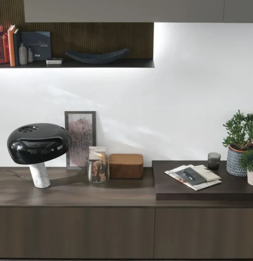 Parete attrezzata At109 di in OFFERTA OUTLET^Tomasella