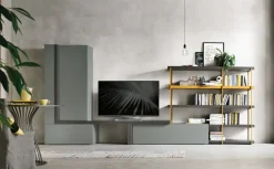 Tomasella Parete attrezzata At136 di in OFFERTA OUTLET- Pareti Attrezzate