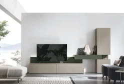 Tomasella Parete attrezzata At133 di in OFFERTA OUTLET- Pareti Attrezzate