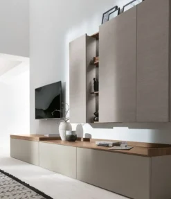 Clearance Parete attrezzata At115 in stile design a prezzo scontato Pareti Attrezzate