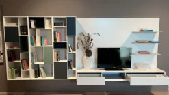 Parete attrezzata Ateneo in stile moderna a prezzo scontato^Capo d'Opera