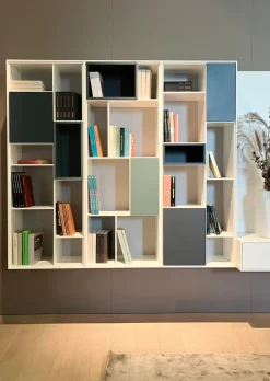 Parete attrezzata Ateneo in stile moderna a prezzo scontato^Capo d'Opera