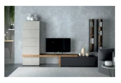 Parete attrezzata Atlante skt36 in stile design a prezzo scontato^Tomasella Outlet