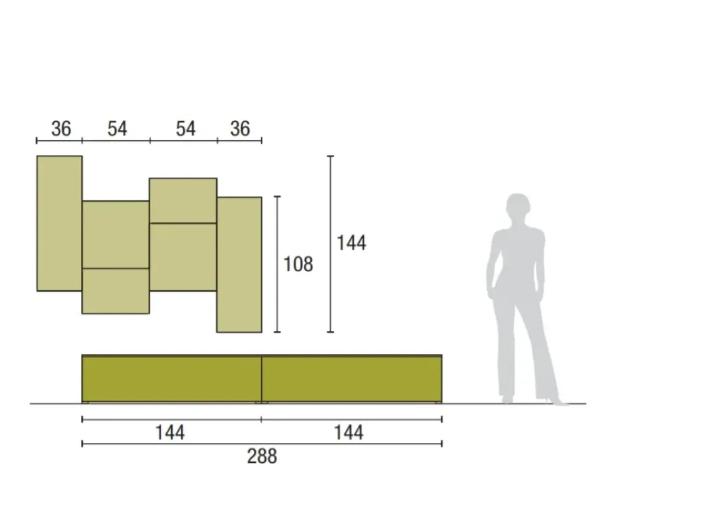 Hot Parete attrezzata Atlante skt29 del brand con uno sconto esclusivo Pareti Attrezzate