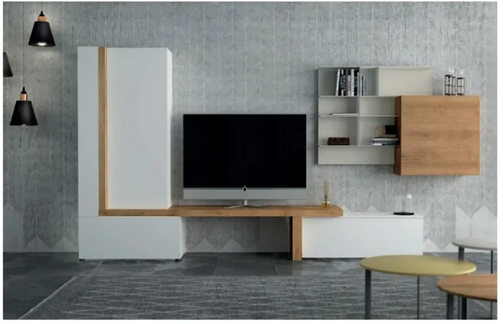 Parete attrezzata Atlante skt40 di scontata del 30% Pareti Attrezzate