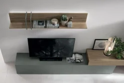 New Parete attrezzata Atlante   in stile moderna a prezzo scontato Pareti Attrezzate