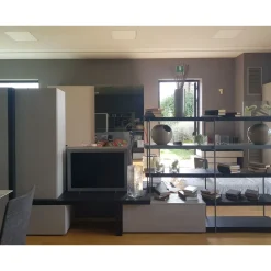 Online Parete attrezzata Atlante pronta consegna di scontata del 60% Pareti Attrezzate