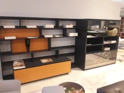 Parete attrezzata B&b in laccato opaco in Offerta Outlet^B&B Italia Outlet