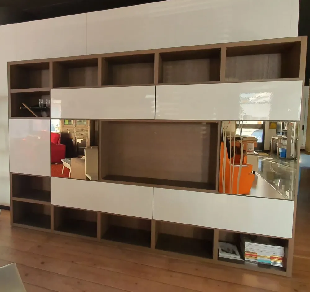 Bimar Parete attrezzata Bimax mod.niky della marca con uno sconto esclusivo- Pareti Attrezzate