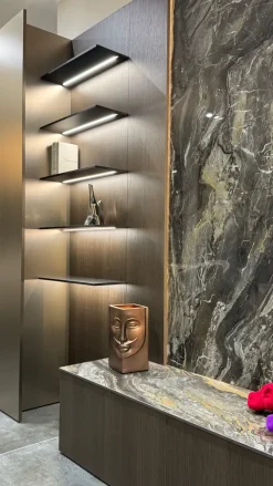 Binova Parete attrezzata Bluna di scontata del 45%- Pareti Attrezzate