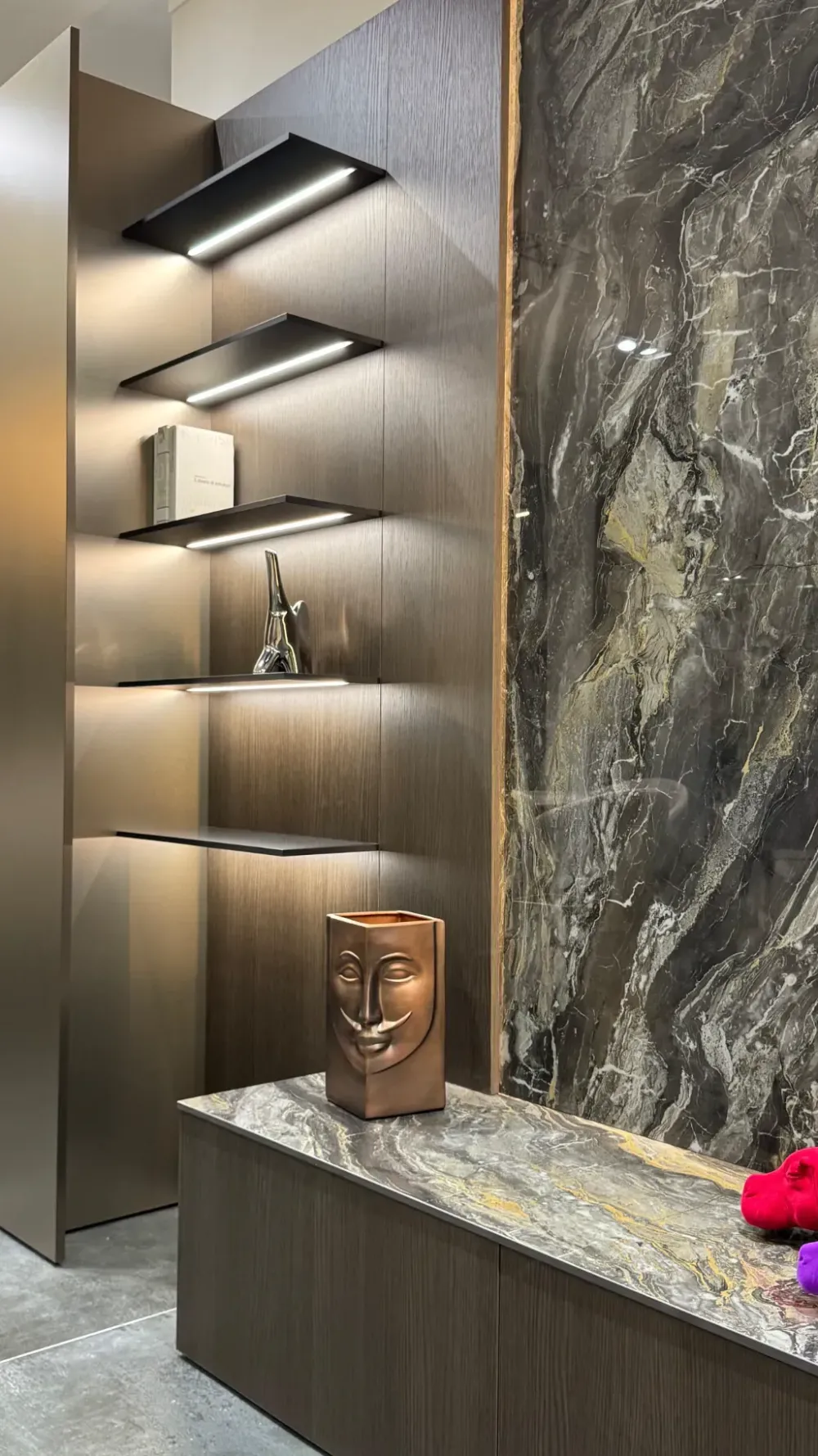 Binova Parete attrezzata Bluna di scontata del 45%- Pareti Attrezzate