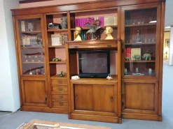 Parete attrezzata Boston in stile classico a prezzo scontato^Pregno Mobili New