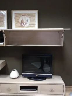 Cantiero Parete attrezzata in legno a prezzo scontato- Pareti Attrezzate