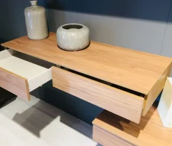 Artigianale Parete attrezzata Comp 19 in stile moderno a prezzo ribassato- Pareti Attrezzate