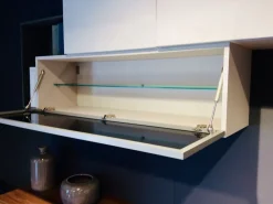 Artigianale Parete attrezzata Comp 19 in stile moderno a prezzo ribassato- Pareti Attrezzate