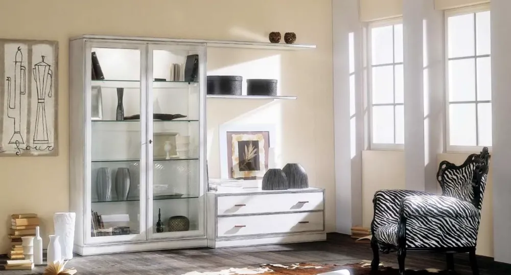 Parete attrezzata Comp d milano-roma della marca con uno sconto esclusivo^Mobilificio Bellutti Discount