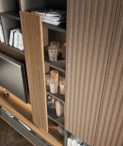 Mobilgam Parete attrezzata Composizione horizon 1022 dell'azienda con un ribasso esclusivo- Pareti Attrezzate