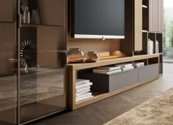 Mobilgam Parete attrezzata Composizione horizon 1022 dell'azienda con un ribasso esclusivo- Pareti Attrezzate