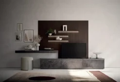 Hot Parete attrezzata Composizione soggiorno lara 0019 di scontata del 33% Pareti Attrezzate