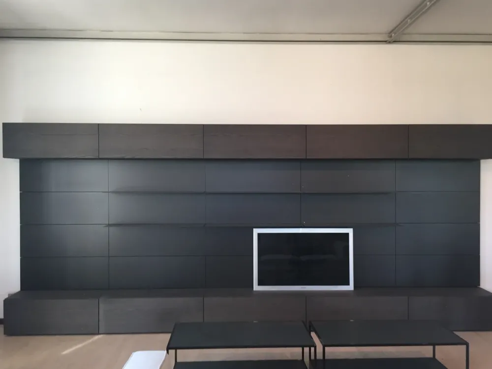 MD House Parete attrezzata Composizione all day cestoni con un ribasso del 60%- Soggiorni Completi