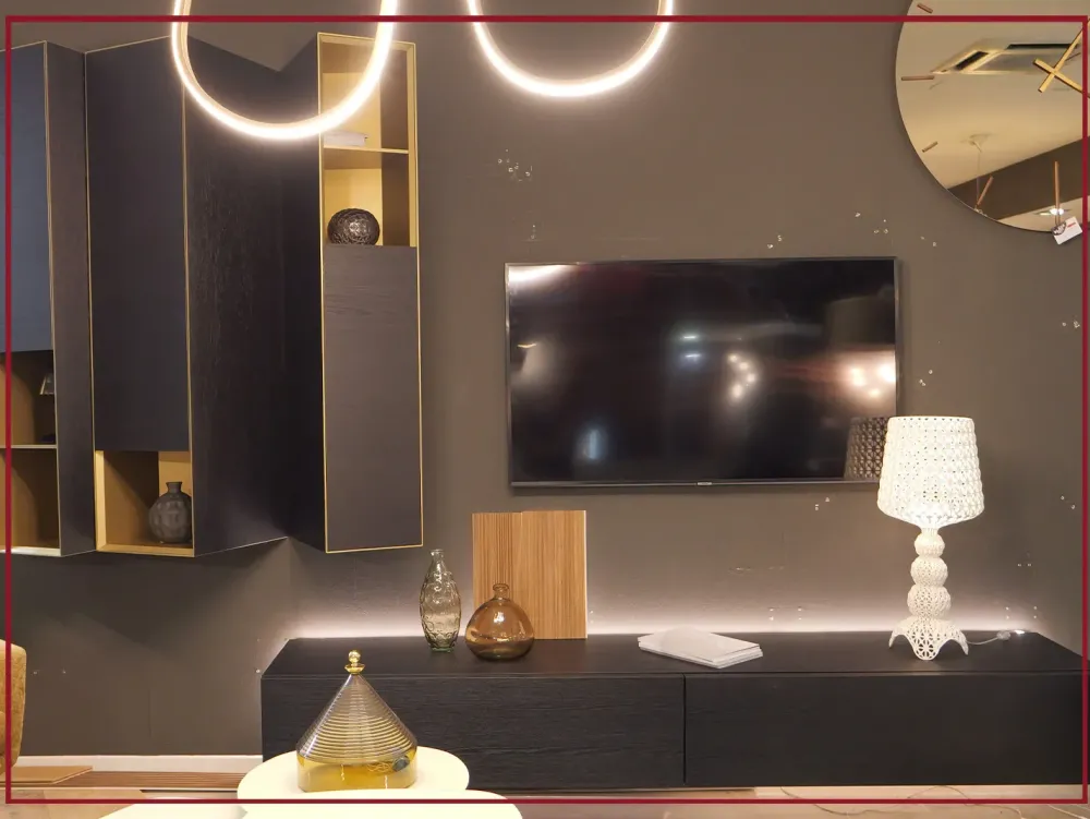 Outlet Parete attrezzata Composizione san giacomo di in OFFERTA OUTLET Pareti Attrezzate