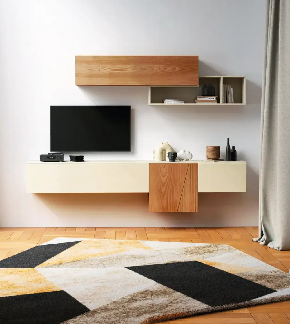 Clearance Parete attrezzata Composizione 25 di in OFFERTA OUTLET Pareti Attrezzate