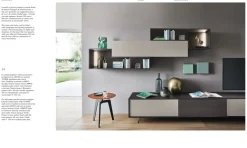 Sangiacomo Parete attrezzata Composizione lampo della firma con uno sconto esclusivo- Pareti Attrezzate