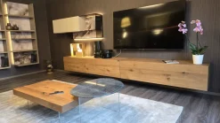 Parete attrezzata Composizione 36e8 in stile design a prezzo scontato^Lago Hot