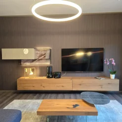 Parete attrezzata Composizione 36e8 in stile design a prezzo scontato^Lago Hot