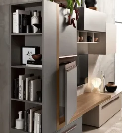 Parete attrezzata Composizione 15 in stile moderno a prezzo ribassato^Gierre Mobili