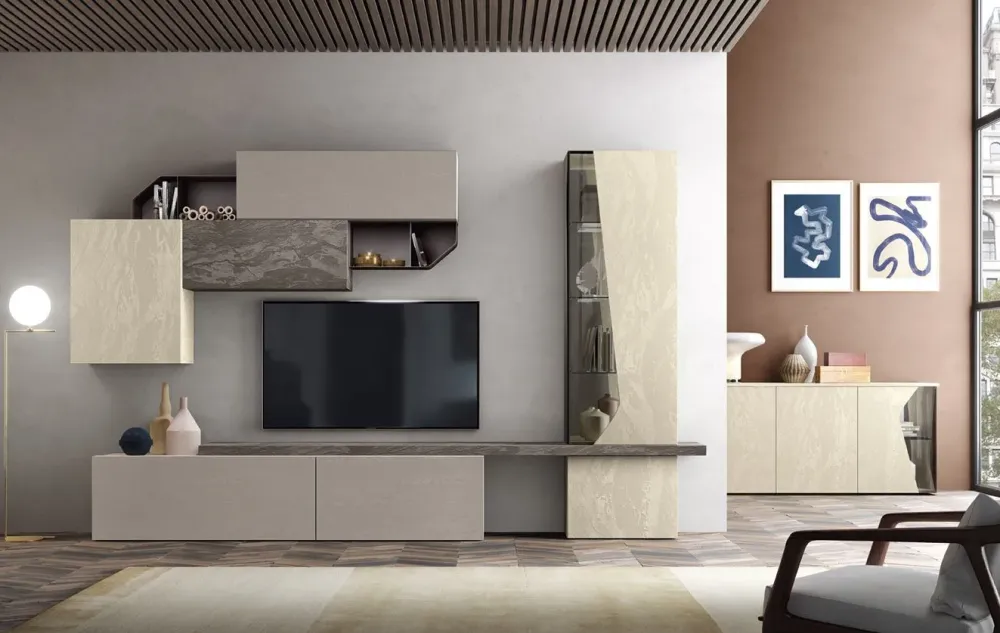 Clearance Parete attrezzata 11 della marca con uno sconto esclusivo Pareti Attrezzate